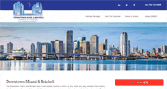 Desktop Screenshot of miamibrickellchamber.com